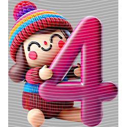 Cartoon letters-CL 604